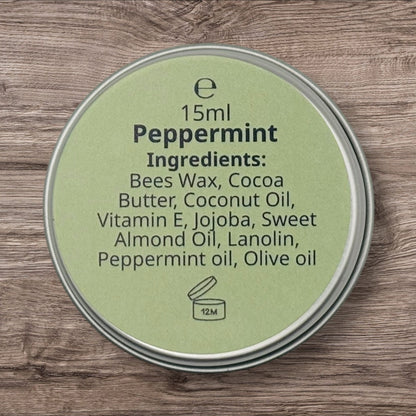 Beeswax lip balm (peppermint)