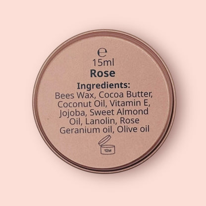 Beeswax lip balm (rose)